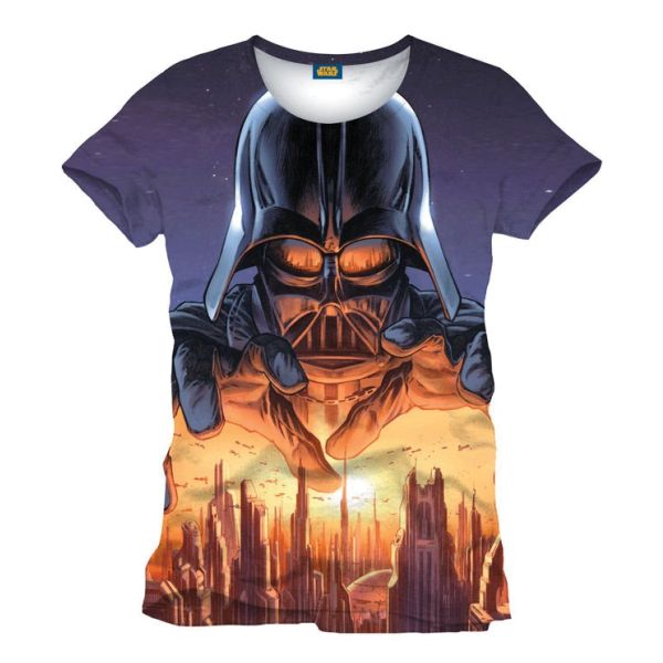 Tričko Star Wars: Vader Menace XL