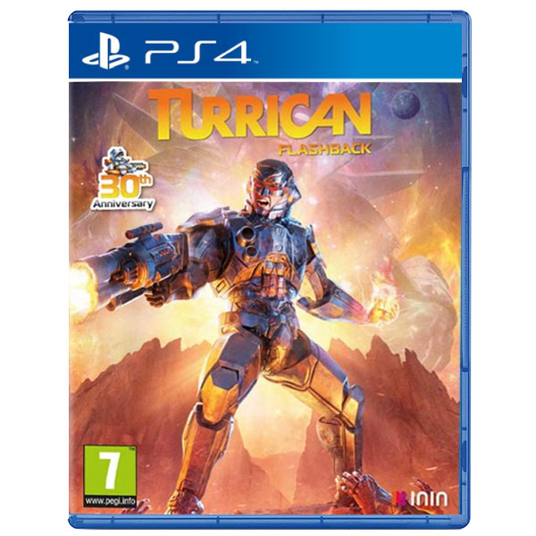 Turrican Flashback  [PS4] - BAZAR (použité zboží)