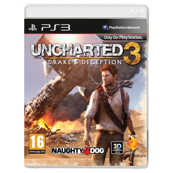 Uncharted 3: Drake’s Deception-PS3-BAZAR (použité zboží)