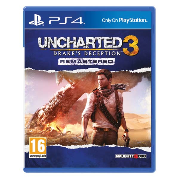 Uncharted 3: Drake’s Deception (Remastered)[PS4]-BAZAR (použité zboží)