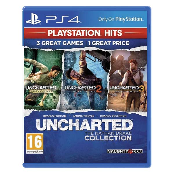 Uncharted: The Nathan Drake Collection CZ [PS4] - BAZAR (použité zboží)