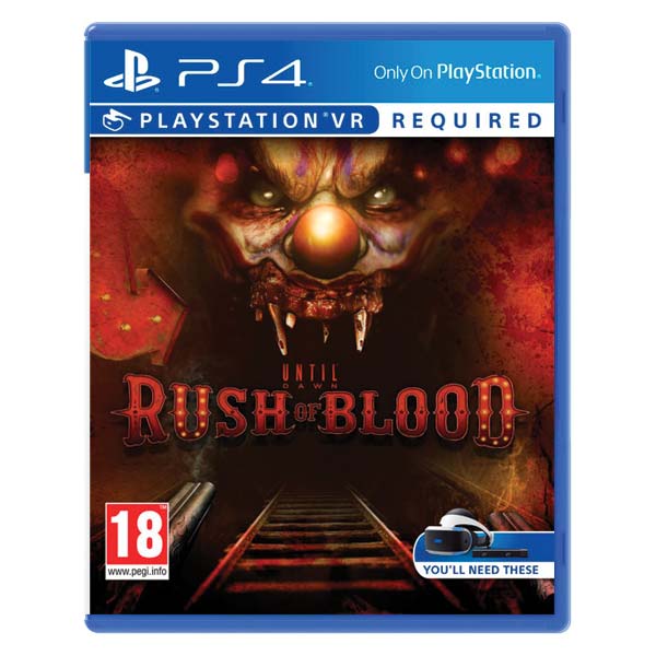 Until Dawn: Rush of Blood[PS4]-BAZAR (použité zboží)