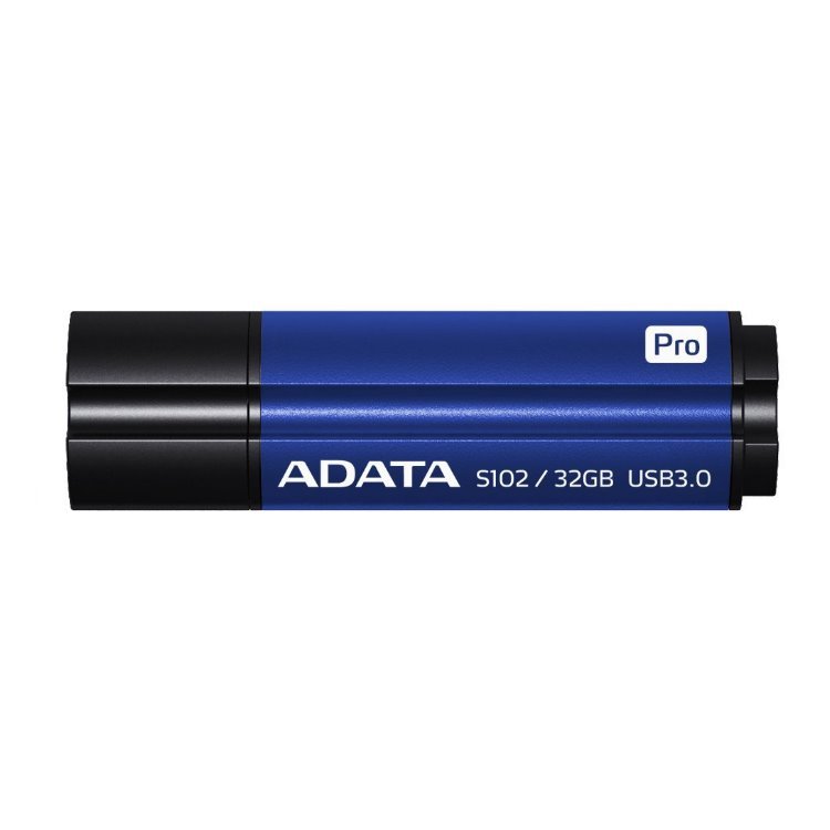 USB klíč A-Data S102 Pro, 32GB, USB 3.1-rychlost 90/25 MB/s, Blue (AS102P-32G-RBL)