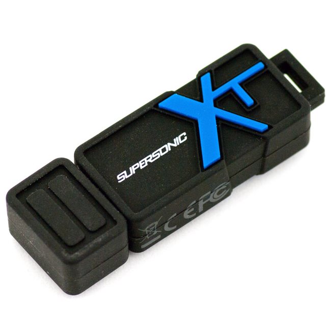 USB klíč Patriot Supersonic Boost, 128 GB, USB 3.0, rychlostí zápisu: 30MB/s, rychlost čtení: 150MB/s
