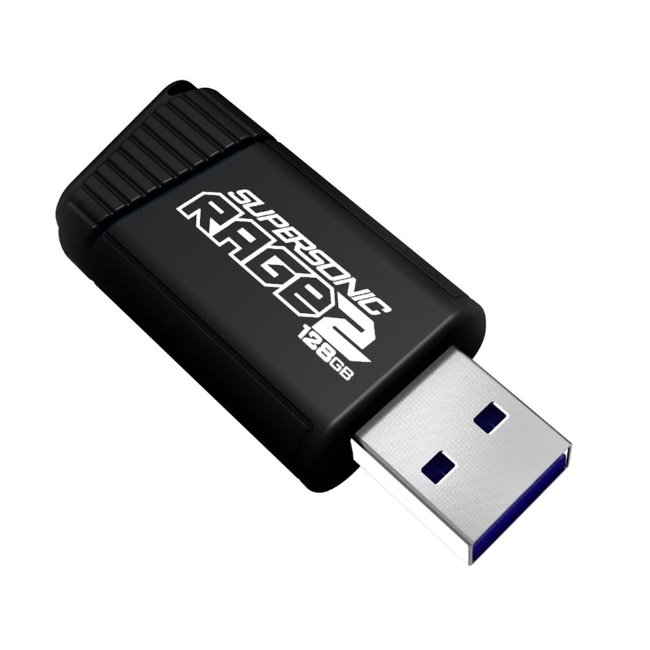 USB klíč Patriot SuperSonic Rage 2, 128 GB, USB 3.0, rychlosti zápisu: 200 MB/s, rychlost čtení: 400MB/s