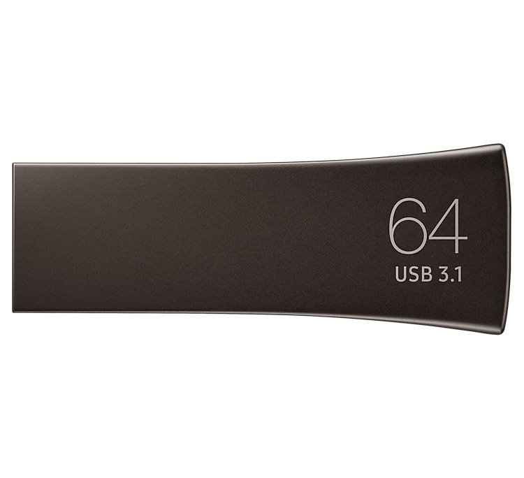USB klíč Samsung BAR Plus, 64GB, USB 3.1 (MUF-64BE4/APC), Gray