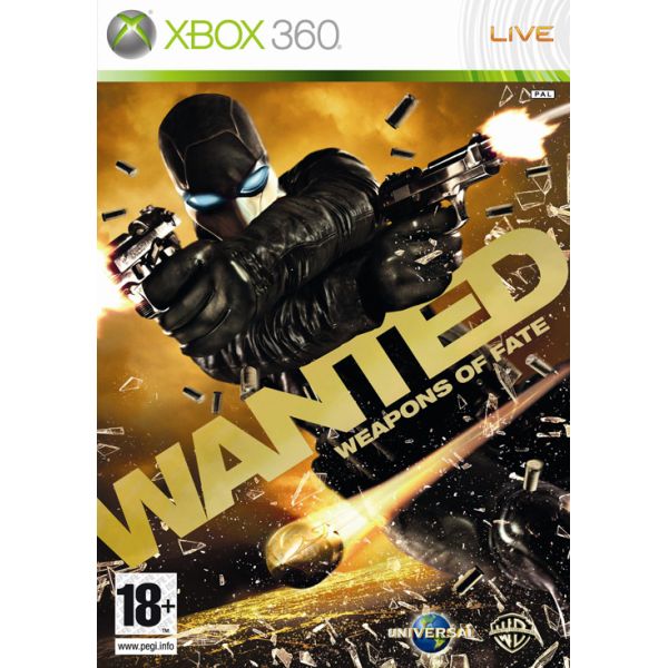 Wanted: Weapons of Fate-XBOX 360-BAZAR (použité zboží)