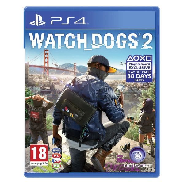 Watch_Dogs 2 CZ[PS4]-BAZAR (použité zboží)