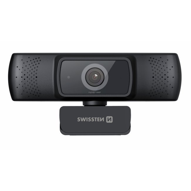 Webová kamera Swissten Webcam FHD 1080P s mikrofonem Webová kamera Swissten Webcam FHD 1080P s mikrofonem