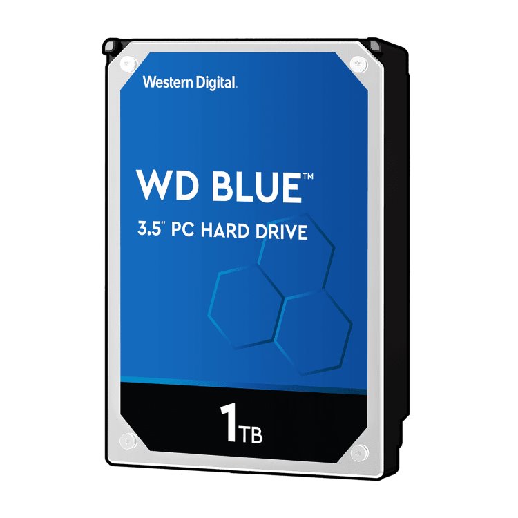 WD 1TB, 3,5", SATAIII, 5400rpm, WD10EZRZ
