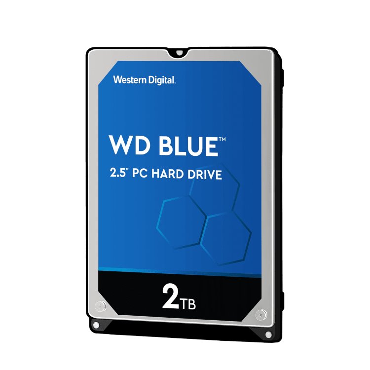 WD 2TB Blue 2,5"/SATAIII/5400/128MB, 7mm