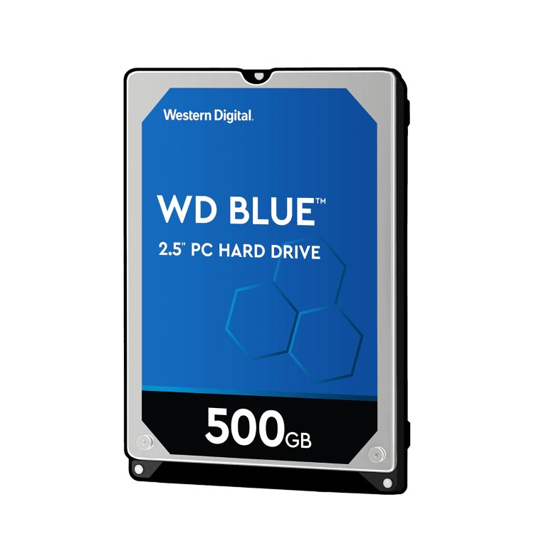WD 500GB, 2,5", SATA, 5400RPM, WD5000LPCX