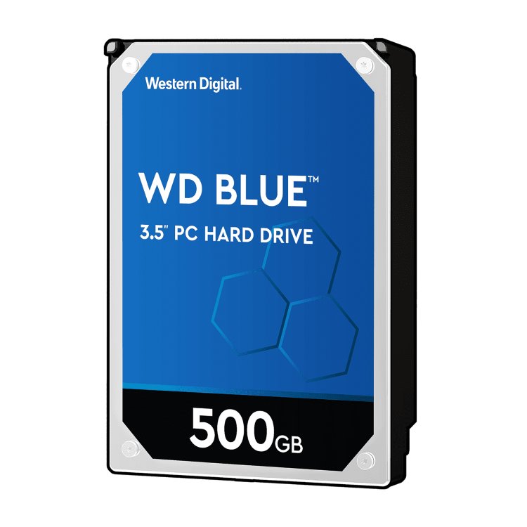 WD 500GB, 3,5", 7200rpm, SATAIII, WD5000AZRZ