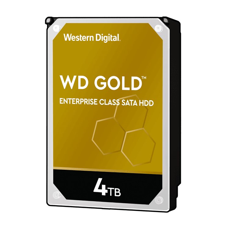 WD HDD Gold, 4TB, 3.5"