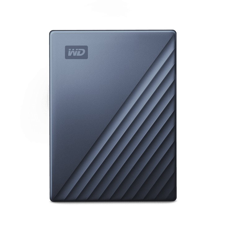 WD HDD My Passport Ultra, 2TB, USB-C, Grey