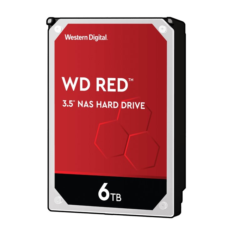 WD 6TB, 3,5", SATAIII, WD60EFAX
