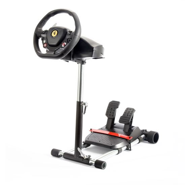 Wheel Stand Pro DELUXE V2, racing wheel and pedals stand for Logitech GT /PRO /EX /FX a Thrustmaster T150