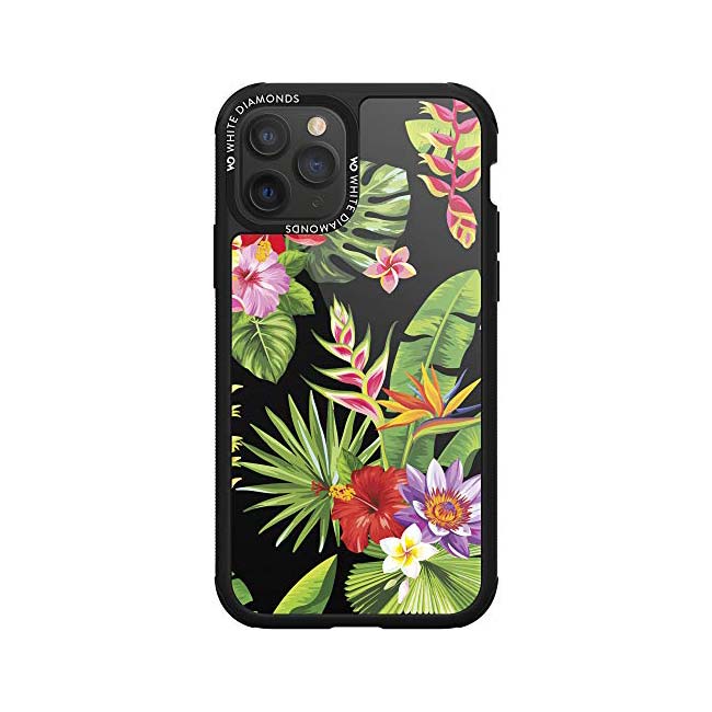 
White Diamonds Tough Jungle Case iPhone 11, Flower mix