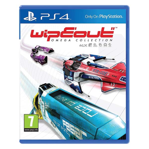 WipEout Omega Collection[PS4]-BAZAR (použité zboží)