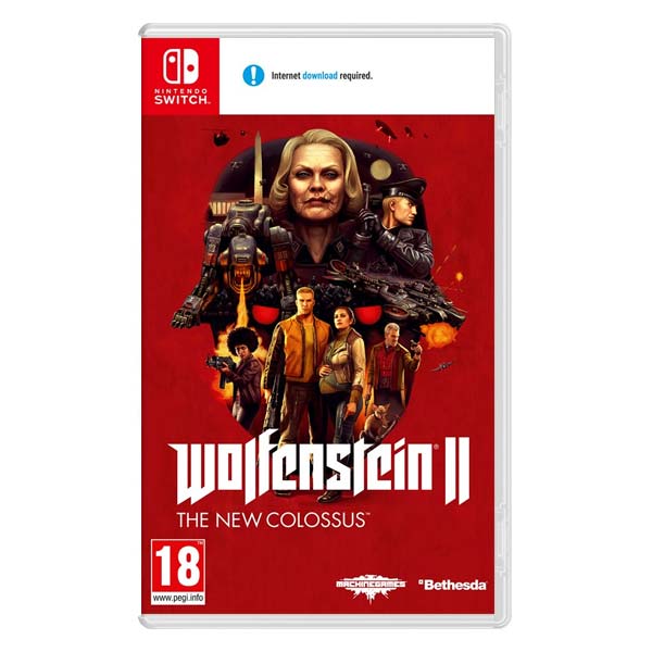 Wolfenstein 2: The New Colossus (Code in a Box)