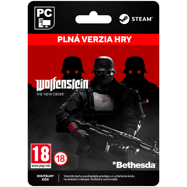 Wolfenstein: The New Order[Steam]