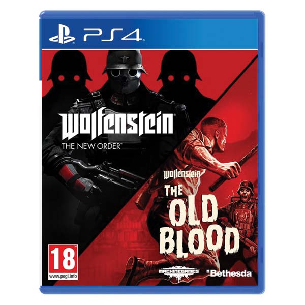 Wolfenstein: The New Order + Wolfenstein: The Old Blood (Double Pack)[PS4]-BAZAR (použité zboží)