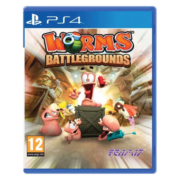 Worms Battlegrounds [PS4] - BAZAR (použité zboží)
