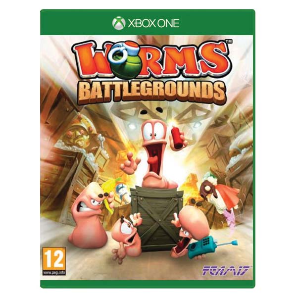 Worms Battlegrounds[XBOX ONE]-BAZAR (použité zboží)