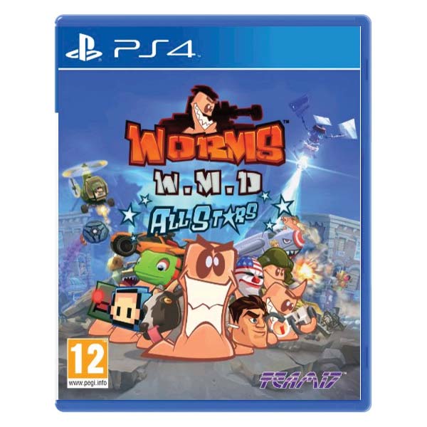 Worms W.M.D All Stars[PS4]-BAZAR (použité zboží)