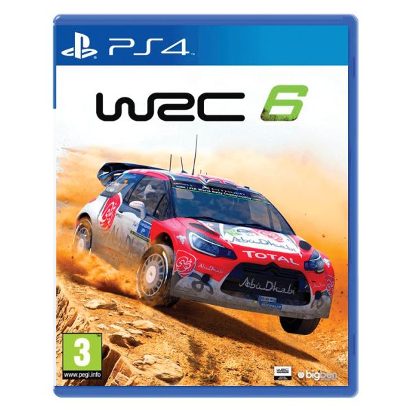 WRC 6[PS4]-BAZAR (použité zboží)