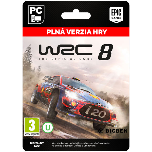 WRC 8: The Official Game[Epic Store]