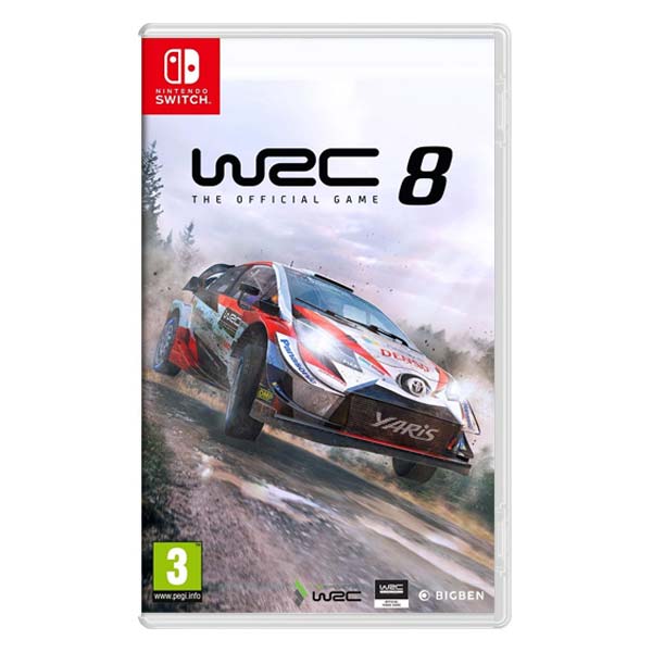 WRC 8: The Official Game[NSW]-BAZAR (použité zboží)