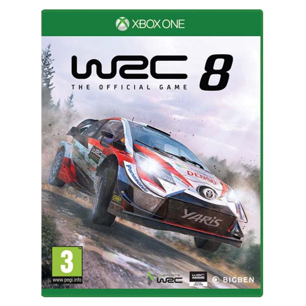 WRC 8: The Official Game[XBOX ONE]-BAZAR (použité zboží)