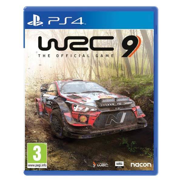 WRC 9: The Official Game[PS4]-BAZAR (použité zboží)