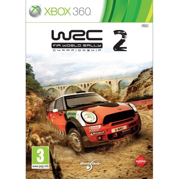 WRC: FIA World Rally Championship 2-XBOX 360-BAZAR (použité zboží)