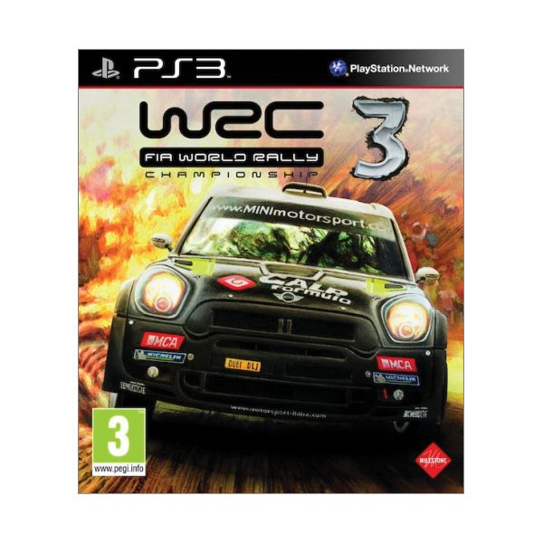 WRC: FIA World Rally Championship 3[PS3]-BAZAR (použité zboží)
