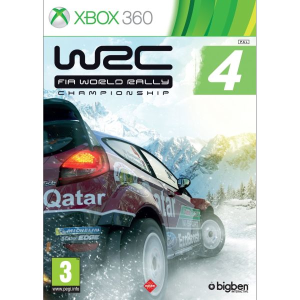 WRC: FIA World Rally Championship 4[XBOX 360]-BAZAR (použité zboží)