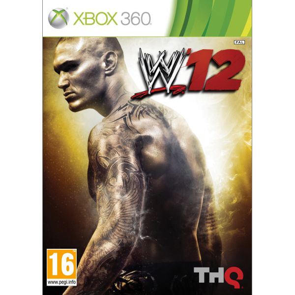 WWE '12[XBOX 360]-BAZAR (použité zboží)