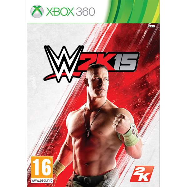 WWE 2K15[XBOX 360]-BAZAR (použité zboží)