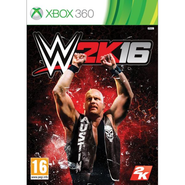 WWE 2K16[XBOX 360]-BAZAR (použité zboží)