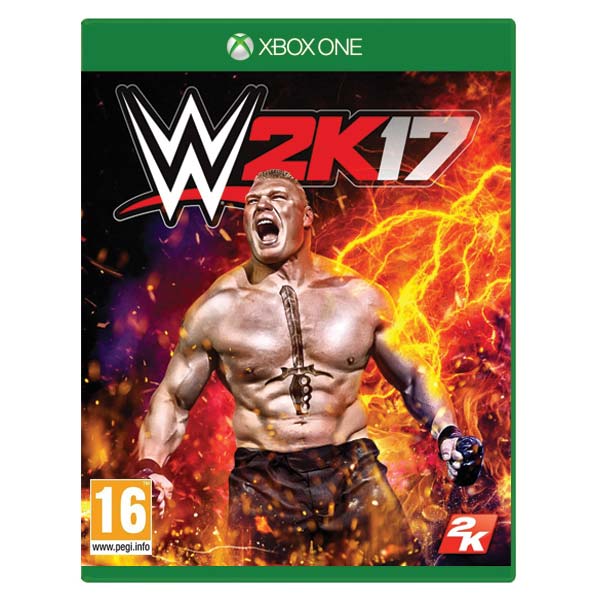 WWE 2K17[XBOX ONE]-BAZAR (použité zboží)