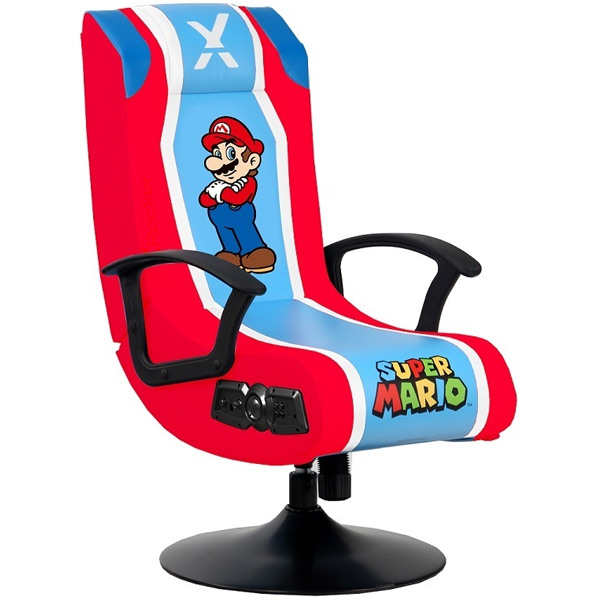X Rocker - Nintendo herní křeslo Mario - audio