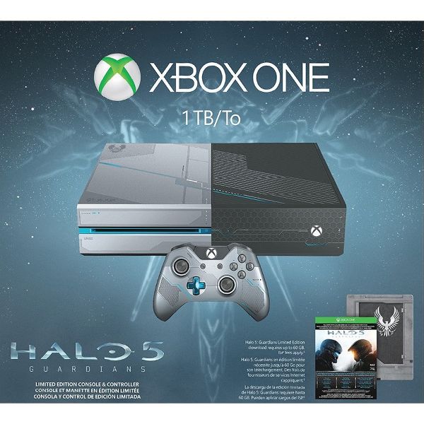 Xbox One 1TB (Halo 5: Guardians Limited Edition)-BAZAR (použité zboží, smluvní záruka 12 měsíců)