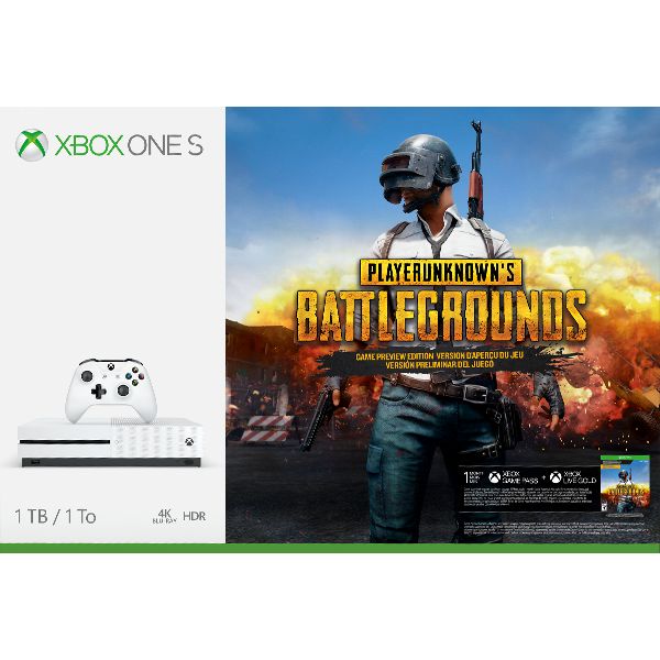 Xbox One S 1TB + PlayerUnknown 's Battlegrounds