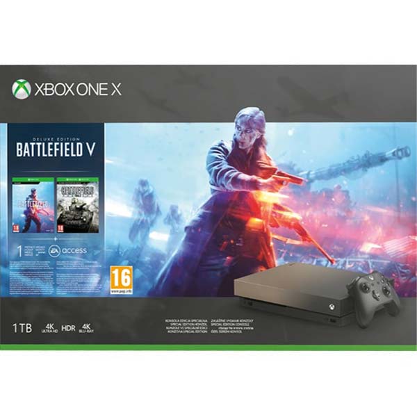 Xbox One X 1TB + Battlefield 5 (Deluxe Edition)