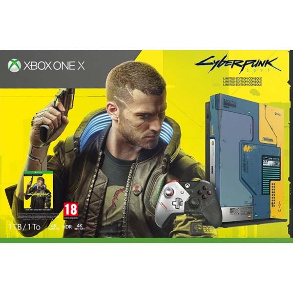 Xbox One X 1TB (Cyberpunk 2077 Limited Edition Bundle)-OPENBOX (Rozbalené zboží s plnou zárukou)