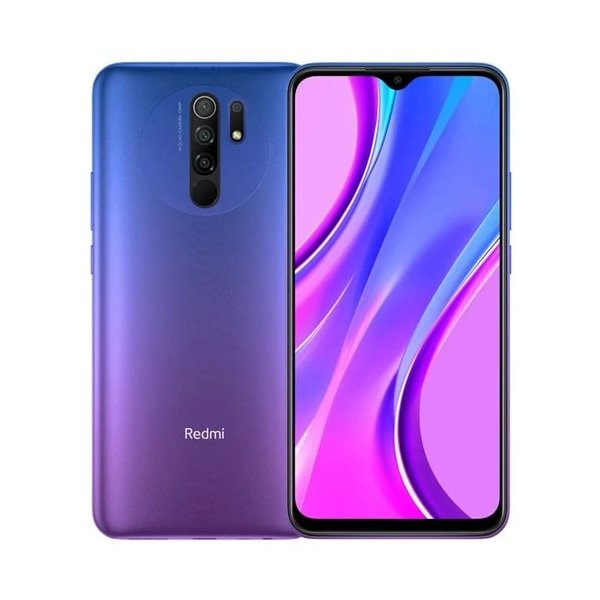 Xiaomi Redmi 9, 4/64GB, violet, Třída A - použité, záruka 12 měsíců