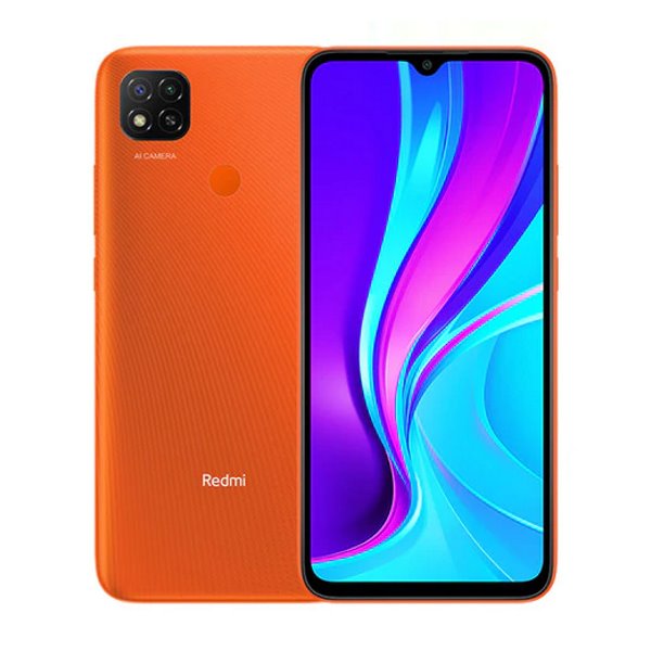 Xiaomi Redmi 9C NFC, 3/64GB, orange, Třída C - použito, záruka 12 měsíců