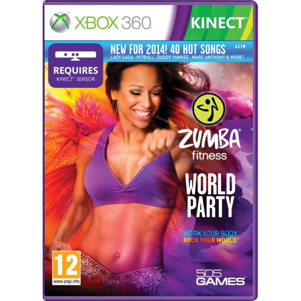 Zumba Fitness: World Party [XBOX 360] - BAZAR (použité zboží)