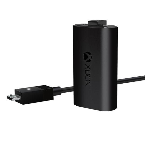 Microsoft Xbox One S Wireless Controller + Play & Charge Kit, black Microsoft Xbox One S Wireless Controller + Play & Charge Kit, black